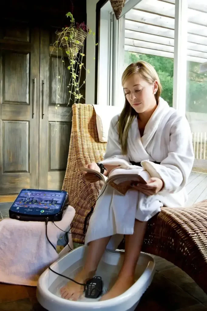 Who Makes Ionic Foot Baths in Canada? Meet VitalAxion of Sherbrooke 1 3-in-1 VitalBody, an ionic foot bath made in Canada by VitalAxion in Sherbrooke