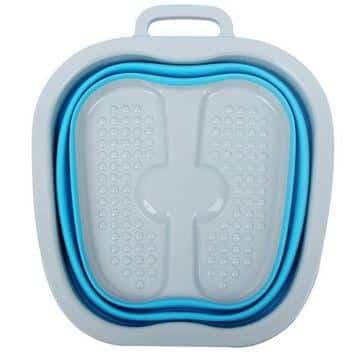 Attractive collapsible silicone foot basin